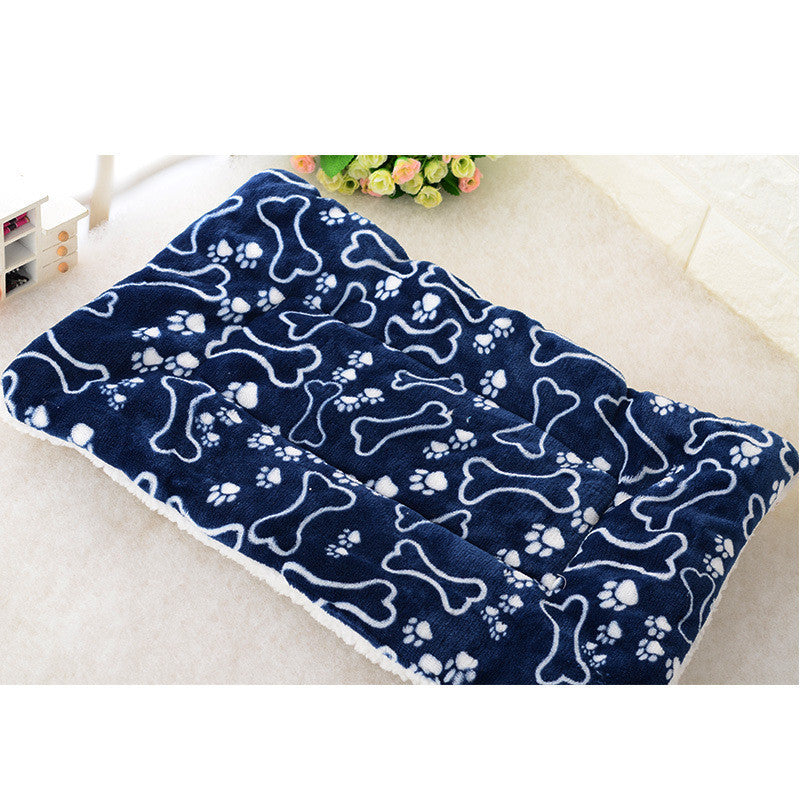 Pet cushion dog blanket