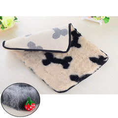 Pet cushion dog blanket