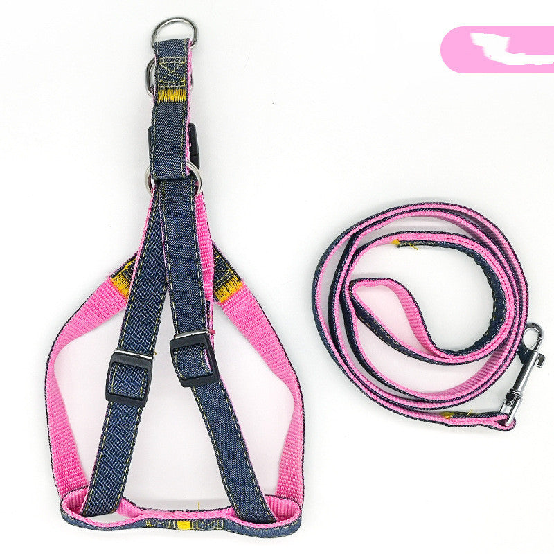 Dog Walking Traction Rope Harness Chest Harness Rope Dog Chain