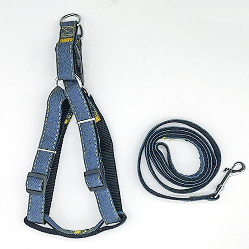 Dog Walking Traction Rope Harness Chest Harness Rope Dog Chain