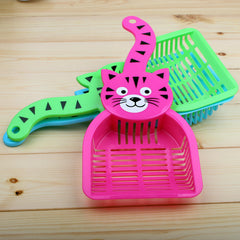 Lovely Plastic Litter Scoop Pet Cat Sand Waste Scooper Shovel Cleaning Tool