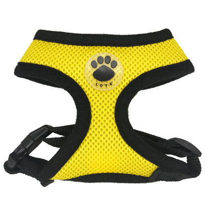 Breathable mesh dog harness