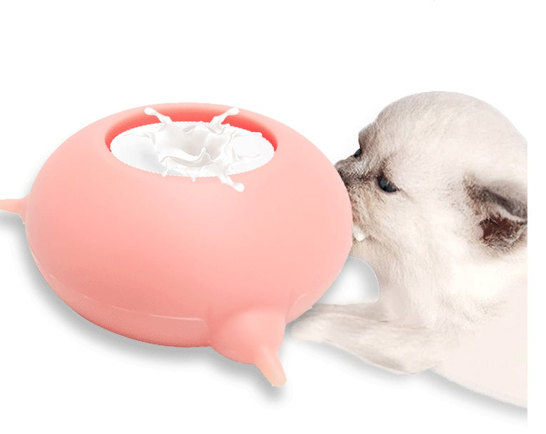 Cat And Dog Feeding Silicone Bowl