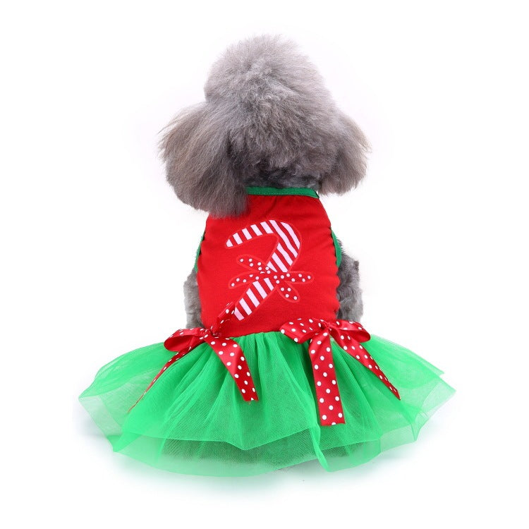 Christmas Dog Supplies Witch Dog Clothing Bat