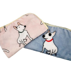 Dog Kennel Coral Fleece Blanket