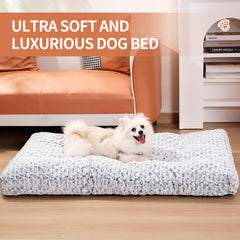 Dog Beds Thickened Rose Velvet Pet Kennel Bed Mat More Cotton Soft Fluffy Washable Dog Bed