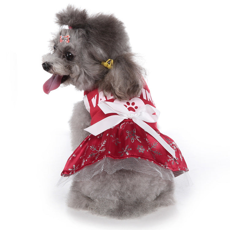 Christmas Dog Supplies Witch Dog Clothing Bat