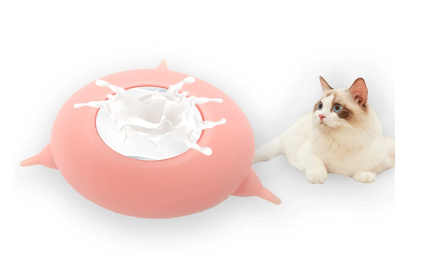 Cat And Dog Feeding Silicone Bowl